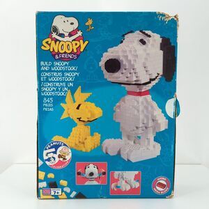 Mega Bloks Peanuts Snoopy Friends 50th Anniversary Micro Woodstock 3015 NEW FLAW